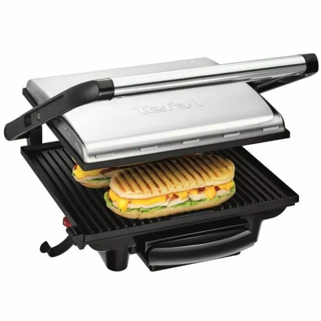 TEFAL Gril cuisine multifonction viande panini 2000W Rangement Vertical antiadhe