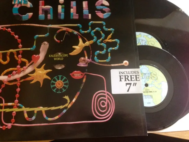 The Chills – Kaleidoscope World - re-issue vinyl from 1987 with 7" single