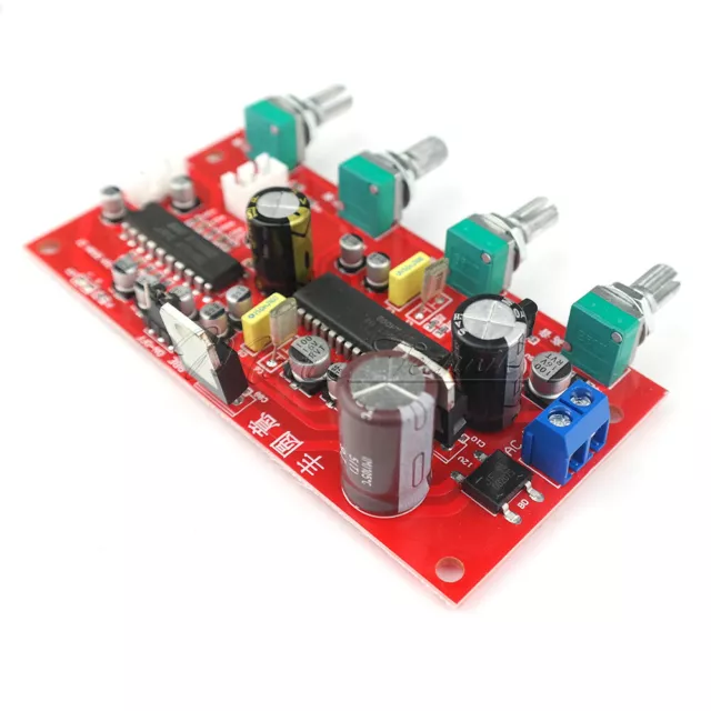 UPC1892 HIFI Stereo Power Amplifier Volume Tone Control JRC2150 BBE Preamplifier