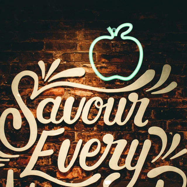 FRUIT NEON LIGHT Sign Neon Words Led Signs Bedroom Neon Light Signs £14