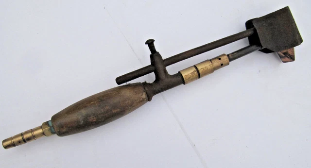 Lot De 3 Fers à Souder Anciens De Zingueur - Tête En Cuivre - Occasion En état De Fonctionnement