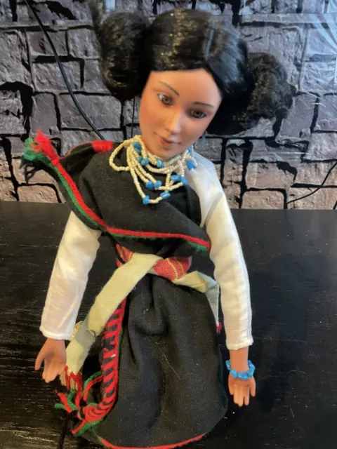 Danbury Mint "Morning Star" Princess Of The Hopi Porcelain Native American Doll