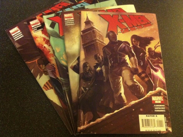 Marvel X-Men Die By The Sword 1-5 Chris Claremont & Juan Santacruz