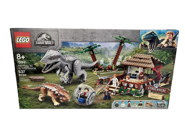 LEGO 75941 JURASSIC World Indominus rex vs. Ankylosaurus Dinosaur ...