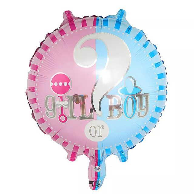 Ballon, Babyparty, Gender Reveal Party, Geschenk