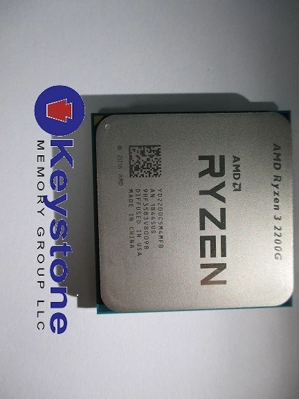 AMD RYZEN 2200G AM4 Socket Processor YD2200C5M4MFB*km