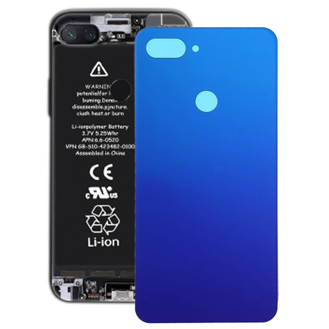 Vitre Arrière Dos Redmi 10 Gris - Origine, état Neuf GRADE A, Occasion