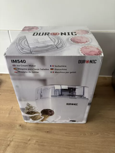 ICE CREAM Maker Machine IM540 Homemade Gelato Sorbet Frozen Yoghurt 41.53 PicClick UK