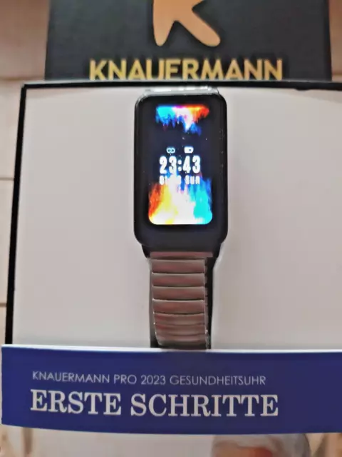 KNAUERMANN PRO  2023  GESUNDHEITSUHR  mit OSRAM-Sensorik FITNESS NEUW.