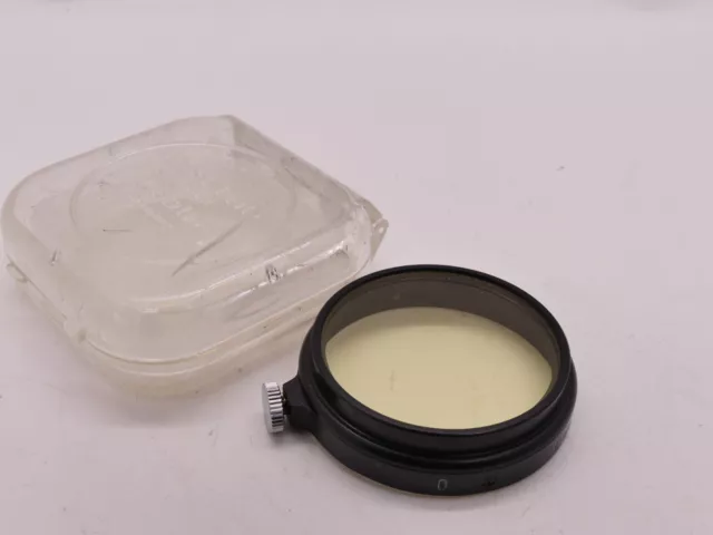 Genuine Leitz Leica Light Yellow 0 A36 36Mm Clamp On Filter U258
