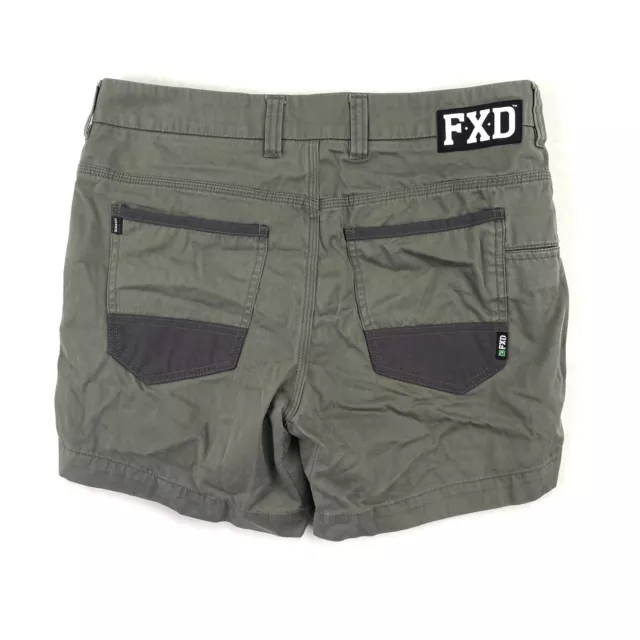 FXD WS 2 Mens Workwear Khaki 100% Cotton Shorts Size W32 2