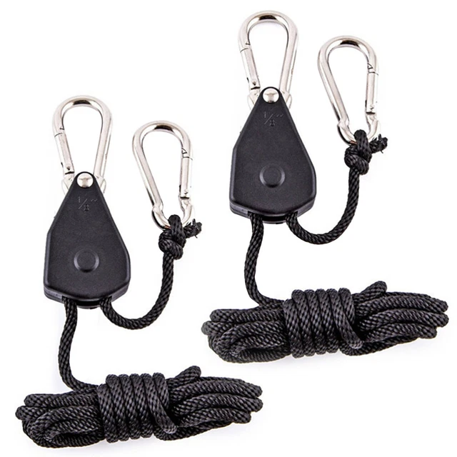 2 Pcs 1/8 inch rope hanger Leichte Kleiderbügel Anbauen 1/8 Zoll Aufhänger Licht