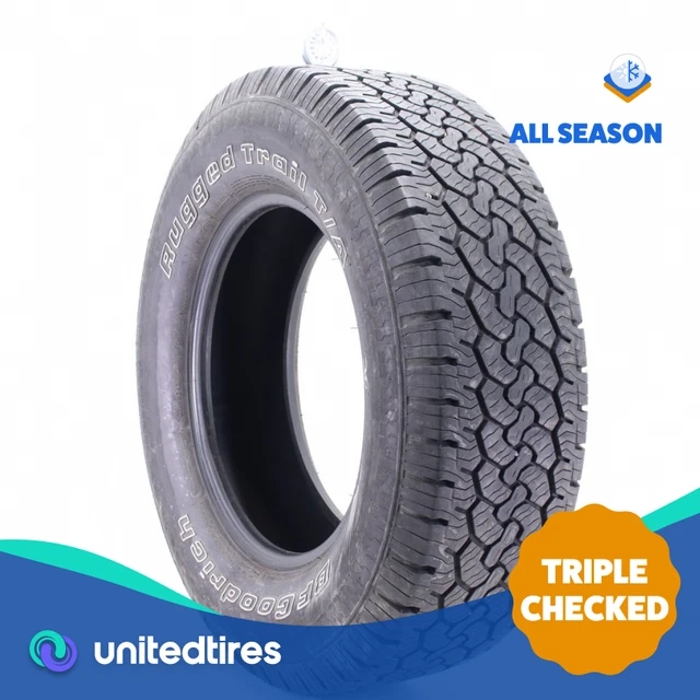 Used LT 245/75R17 BFGoodrich Rugged Trail T/A 121/118R E - 6.5/32 Used LT 245/75R17 BFGoodrich Rugged Trail T/A 121/118R E - 6.5/32