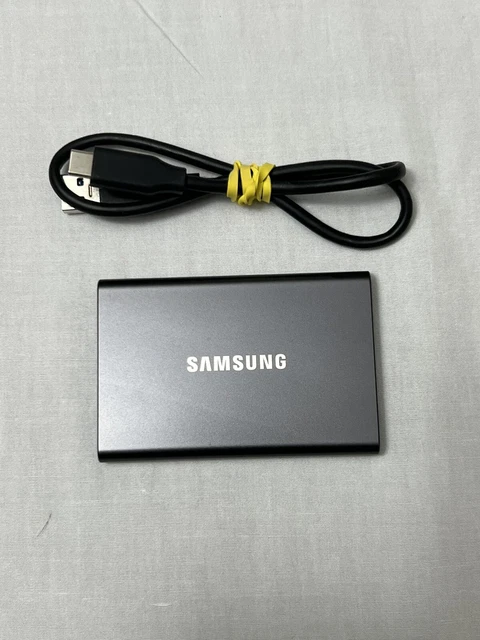SAMSUNG T7 Portable SSD 1TB Up to 1050 MB/s USB 3.2 External Solid State Drive