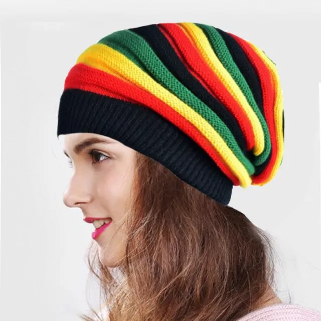 Women Winter Hat Caps Bonnets Beanies Knitted Reggae Rasta Balaclava Hats Beanie