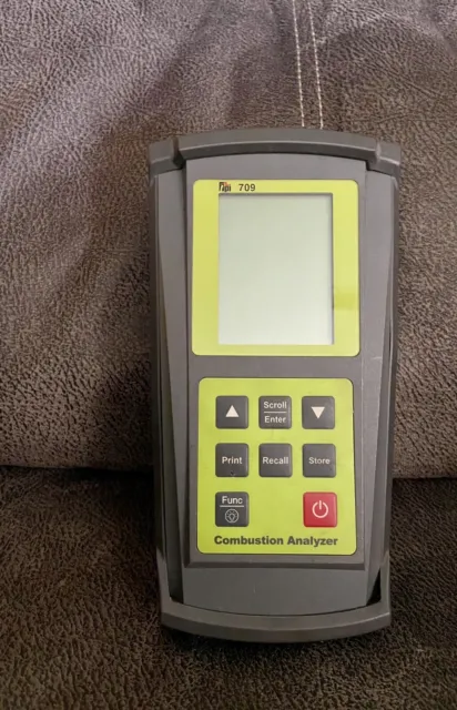 Test Products Intl709 Combustion Analyzer Manometer Tpi Hvac Not Tested Used 15000 Picclick 