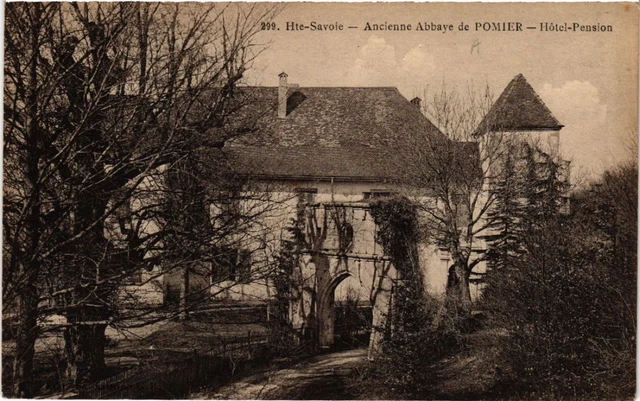 CPA AK Hte-Savoie - Old Pomier Abbey-Hotel-Pension (439926)