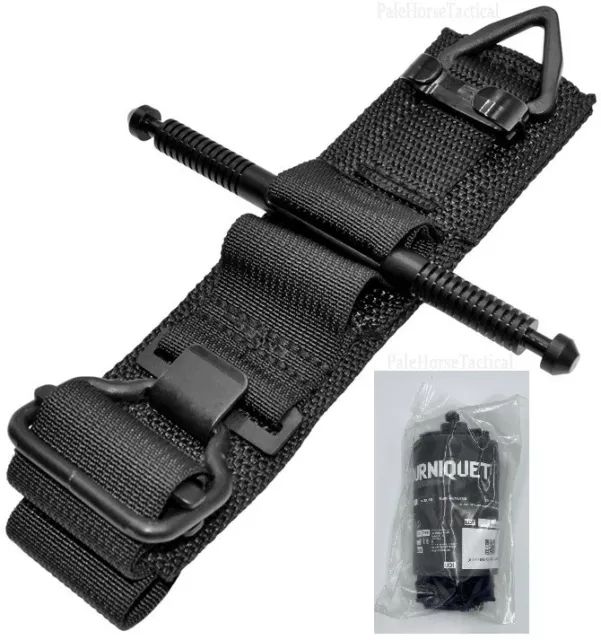 TACMED SOF Tourniquet GEN 4 Compression Strap Trauma First-Aid EMS EMT BLACK