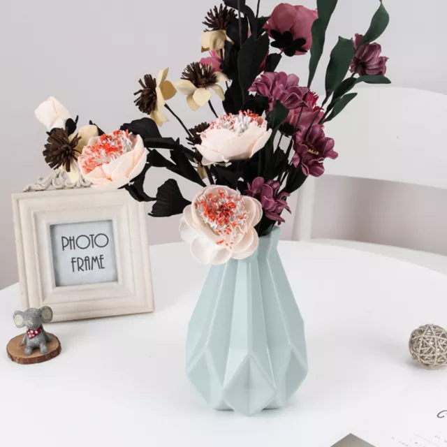 Bunte Kunststoffvasen für trockene Blumenarrangements Bürodekor Favoriten