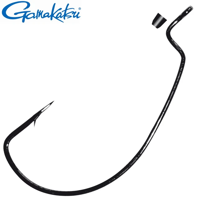 Gamakatsu Offset EWG with Silicon Stopper - Offsethaken, Einzelhaken, Jighaken