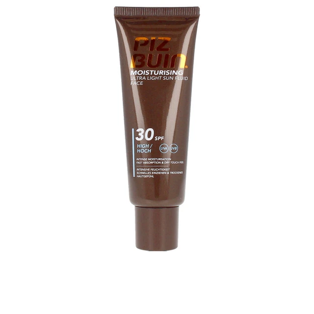 Solari Piz Buin unisex ULTRA LIGHT dry touch face fluid SPF30 50 ml