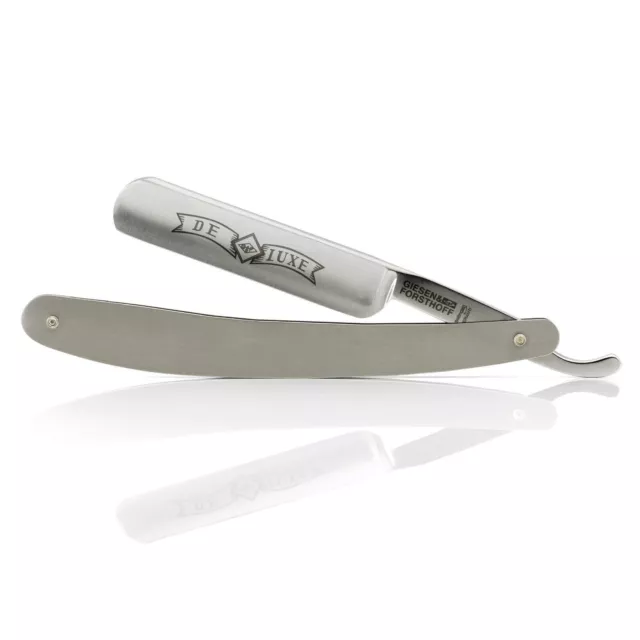 Giesen & Forsthoff Timor Deluxe 5/8" Straight Razor with Stainless Steel Handle