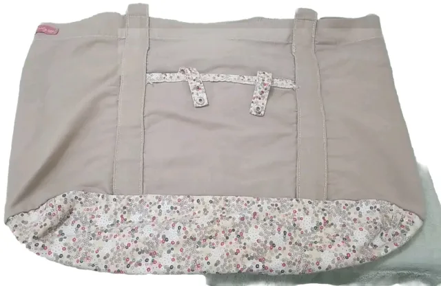 Thirty-One Retro Metro Weekender Canvas Bag - Poppy Flower  FREE SHIPPING !!!