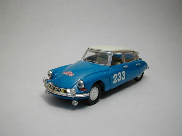 Miniature voiture Rally auto 1:43 rio Citroen DS 1 Rallye Monte Carlo diecast