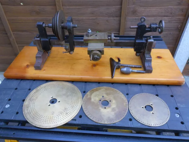 Vintage Clockmakers Lathe.