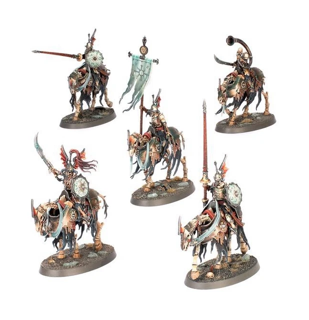 Warhammer AoS Soulblight Gravelords - 10 Dire Wolves - Neufs Sur Sprue