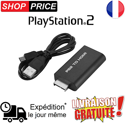 NEUF PlayStation PS2 to HDMI adaptateur convertisseur HDMI pour PlayStation 2 PS2 