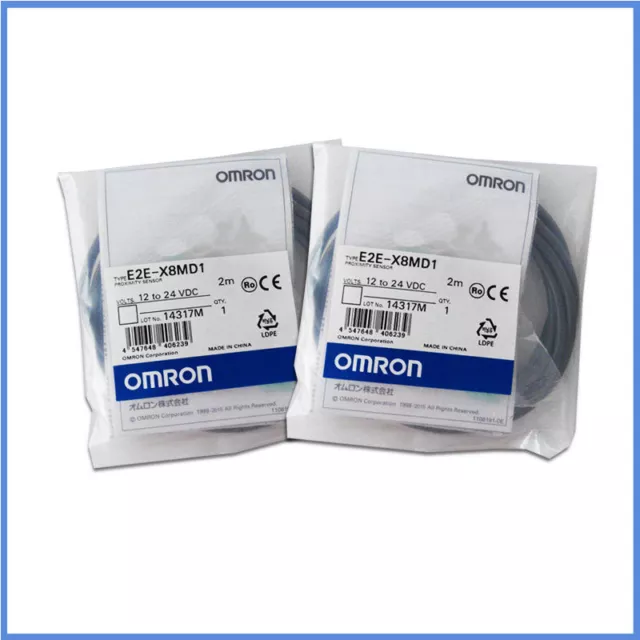 OMRON ONE New In Box E2E-X8MD1 2M Expedited Shipping proximity Sensor switch 2