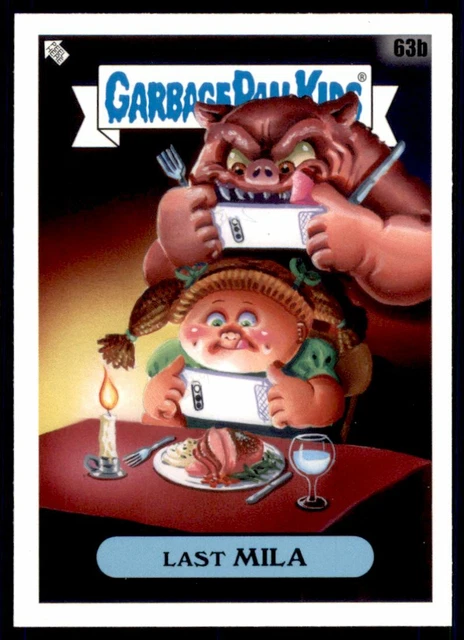 2021 Garbage Pail Kids Food Fight Base #63b LAST MILA