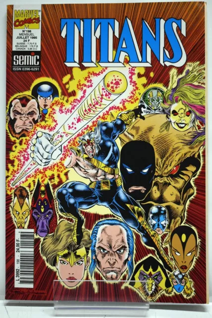 ➡ Titans n° 198 ☆ SEMIC 1995 ☆ TBE