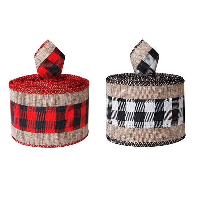 2 rollen von Weihnachten Geschenk Bögen Band Haar Bogen Bänder