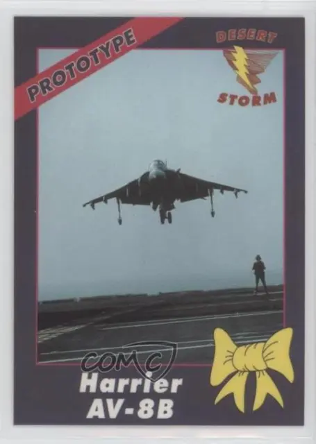 1991 AMA Desert Storm Yellow Ribbon Prototypes Harrier AV-8B #P8 2j0