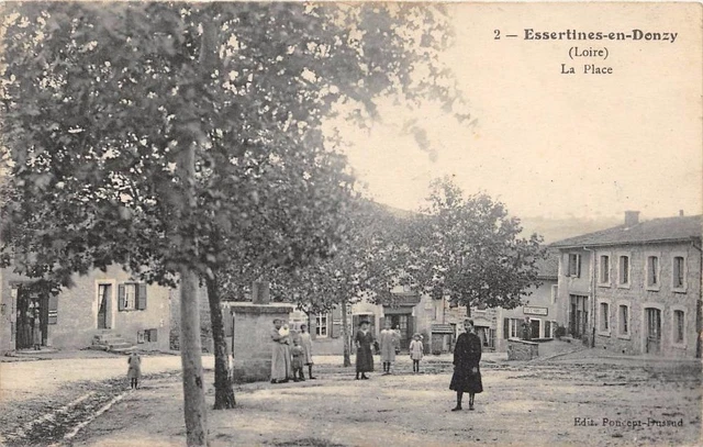 CPA Montbrison (42) - Place Eugène Beaune - Procession Des Rameaux - 1900