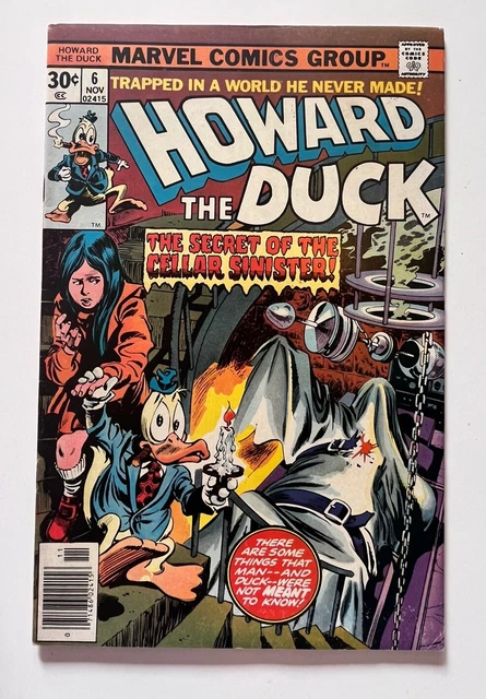 HOWARD The DUCK #6 / Marvel Comics, 1976 / Newsstand Edition