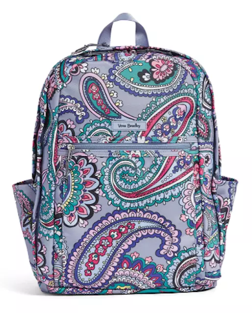 Vera Bradley Lighten Up Purple Grand Backpack B2730