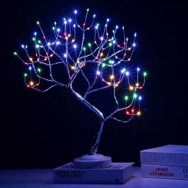 108LED Bonsai Twig Tree Light Lamps Birch Christmas Tree Easter Table Lamp Decor