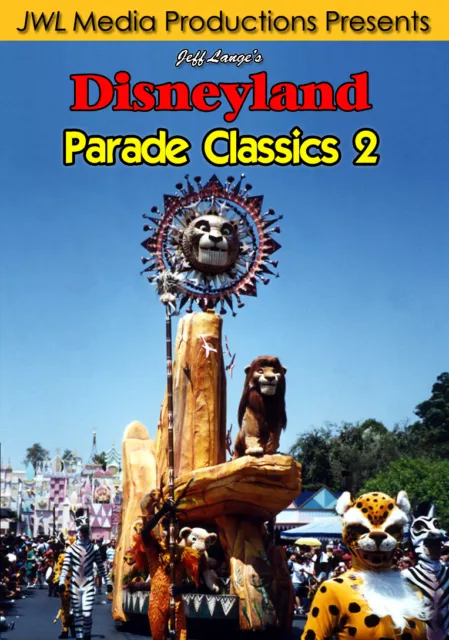 Disneyland Vintage Parade DVD Aladdin, Lion King Celebration, Hercules, Mulan
