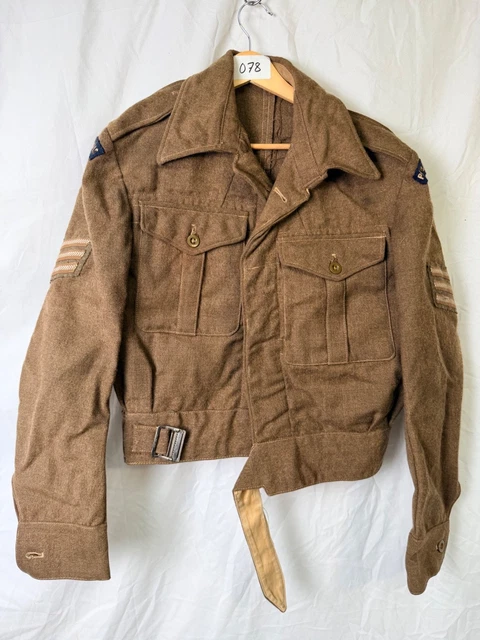 British Pattern ORIGINAL WW2 BRITISH Army 1940 Pattern Battledress - Royal Signals ...