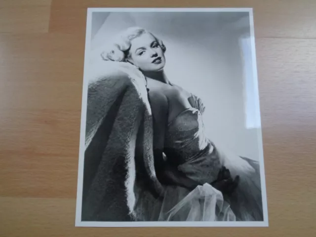 Photo Vintage Originale Marilyn Monroe Noir Et Blanc 25.5X20.5Cm Argentique