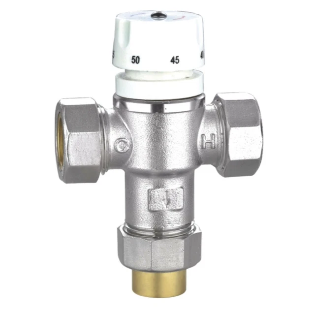 Valvola di miscelazione frullatore per riscaldamento a pavimento acqua 22 mm compressione