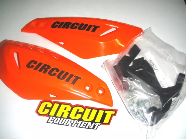 Coppia Paramani Circuit Vector Universale Arancio Per Moto Da Cross Pm061.291