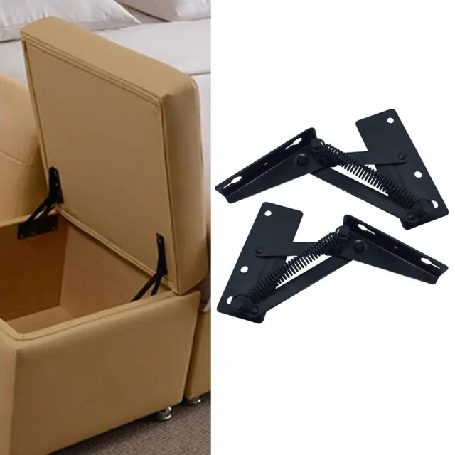 Charnière de canapé-lit en acier noir durable avec angle réglable ensemble de