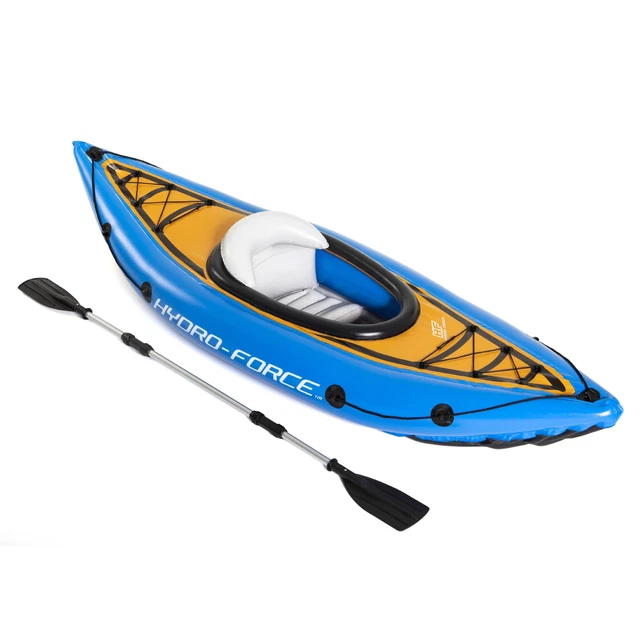 Bestway  Bestway Kayak Hydro Force Cove Champion - Gonflable - 1 Place - avec Po
