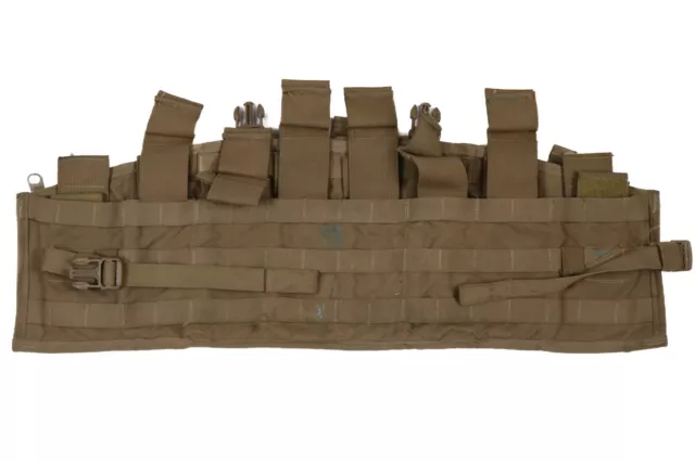 USMC Marine Corp Chest Rig Coyote Tan Tactical Assault Panel TAP Vest Brown