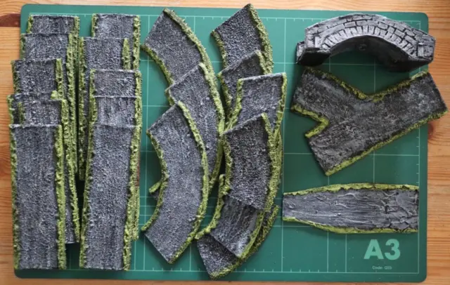 Possible 15mm Resin Roads and Bridge Parts (ZGL359)
