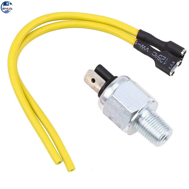 Hydraulic Brake Stop Light Switch Cable For Harley Touring Replacements Silver